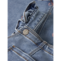 NAME IT Spencer Faith Medium Blue Denim Bow